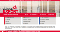Desktop Screenshot of classe-export.org